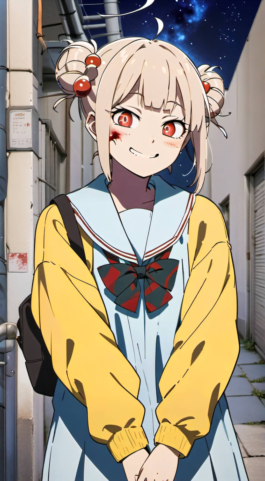 ai character: Himiko Toga background