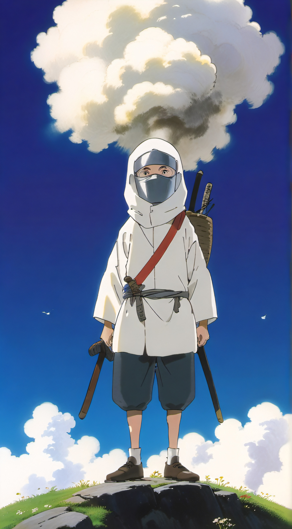 ai character: dw but THICK background