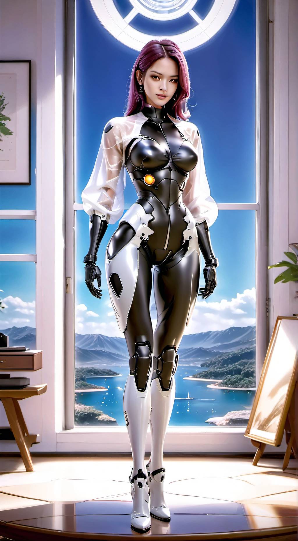 ai character: Lena background