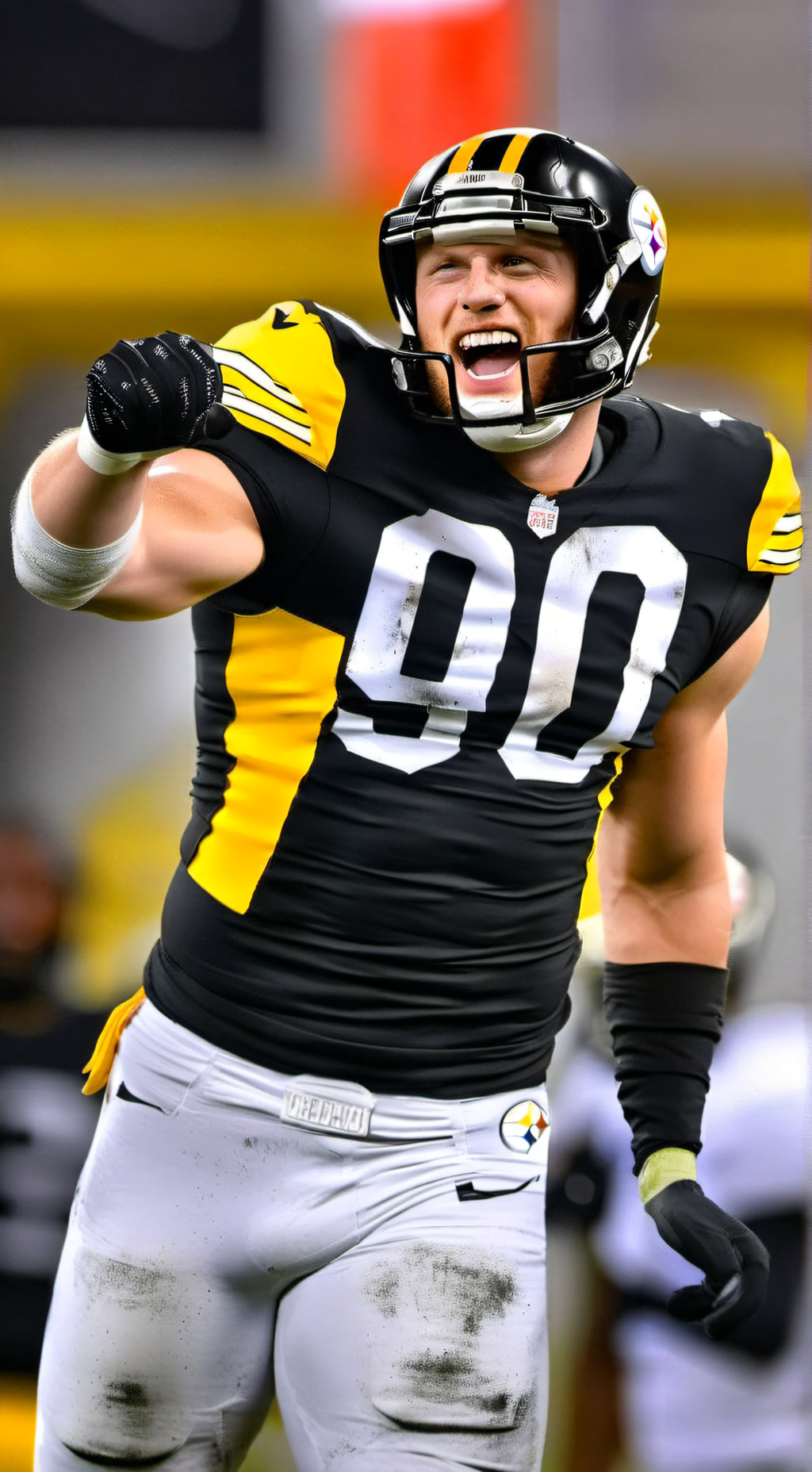 ai character: TJ Watt background