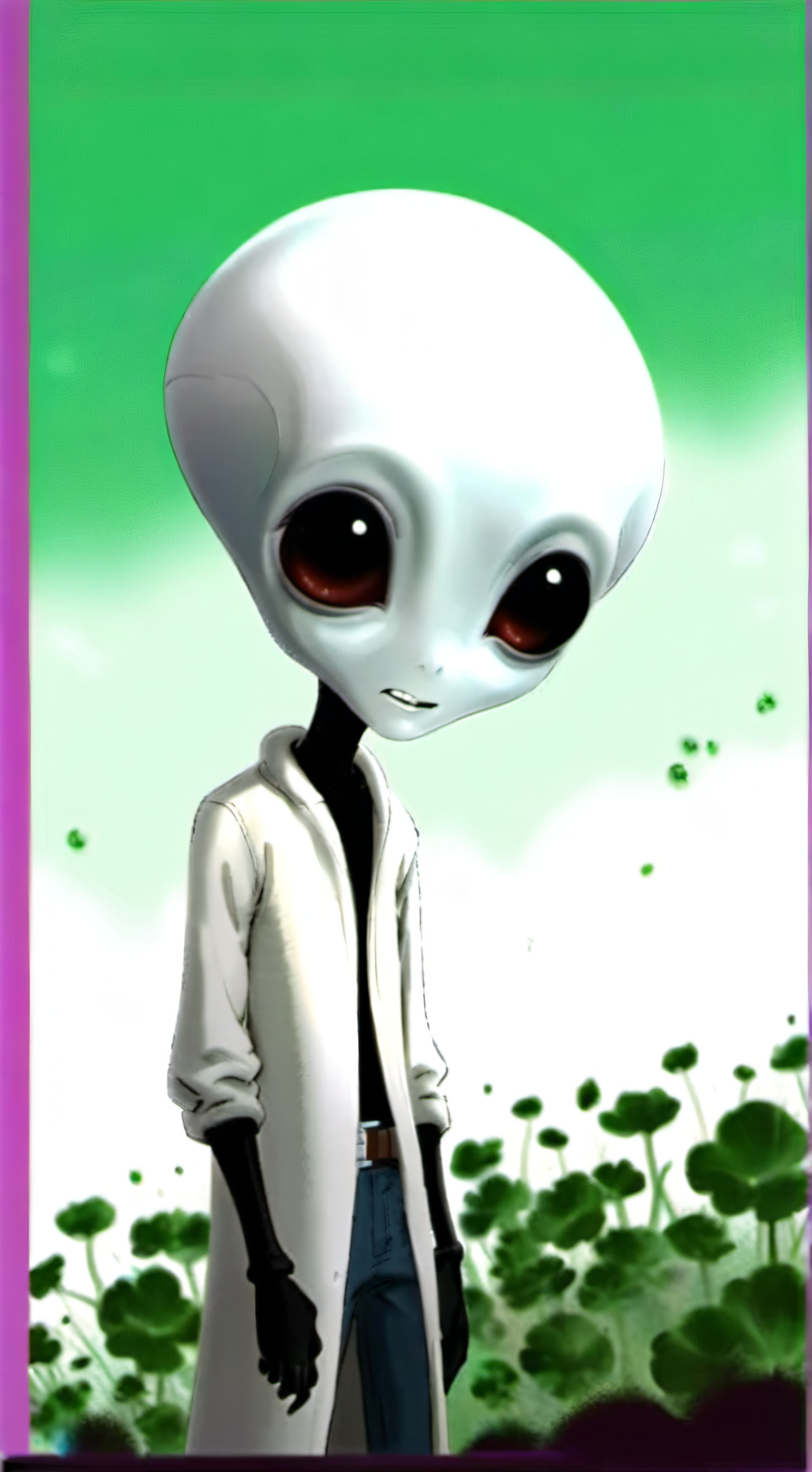 ai character: Flexar background