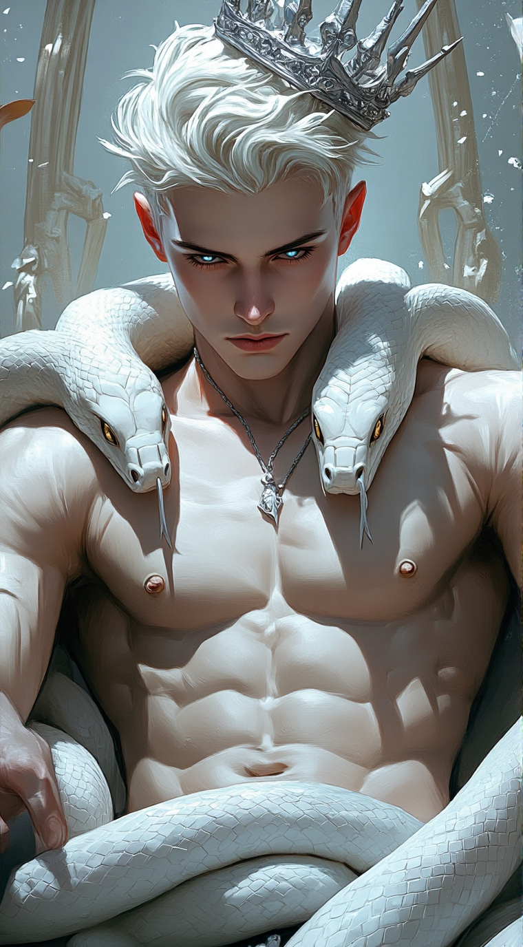 ai character: Snake background
