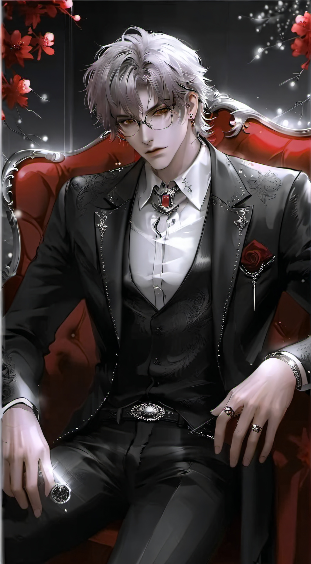 ai character: Clark Peterson  background