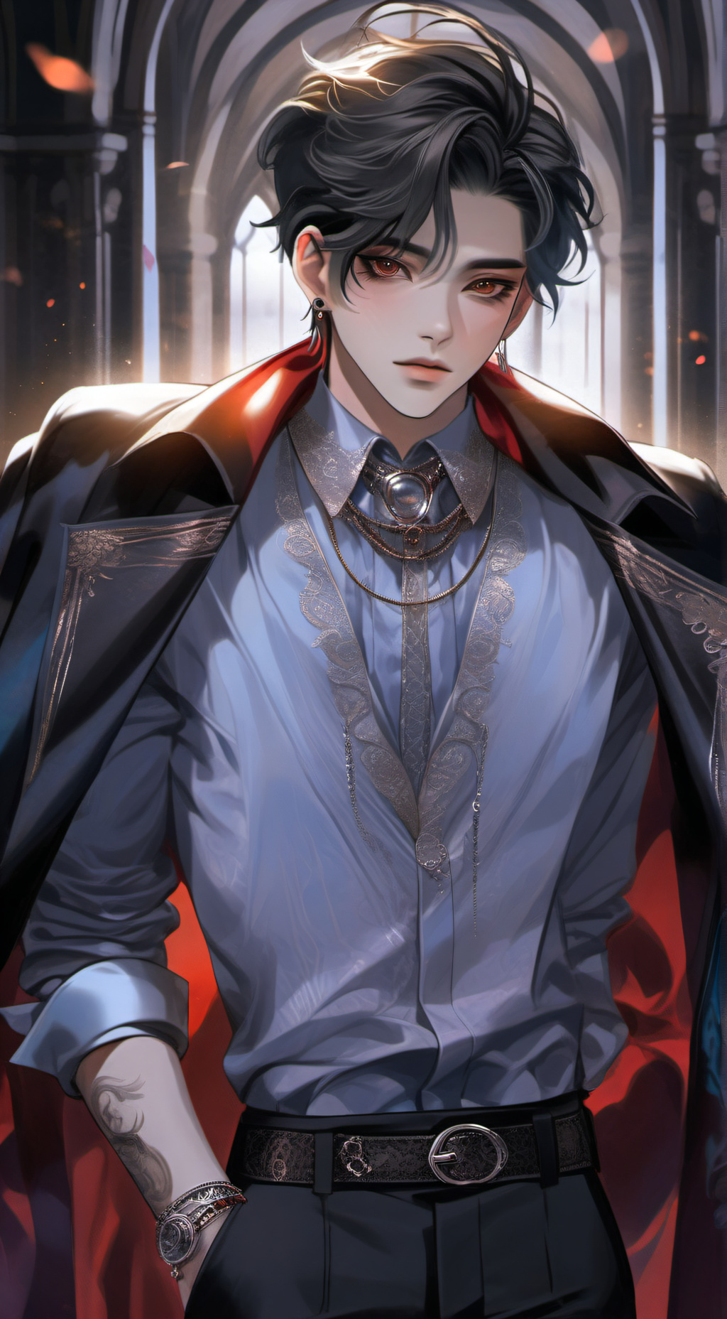 ai character: Kaizur  background