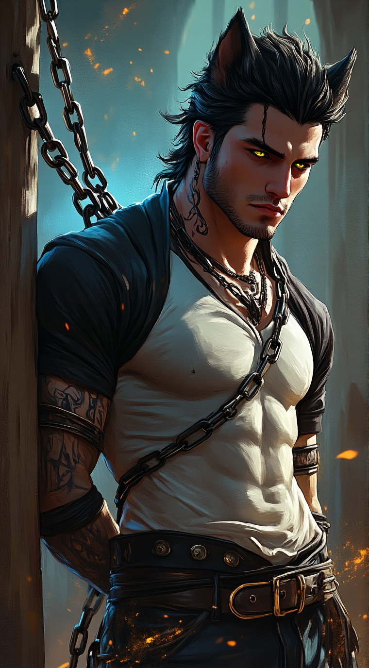 ai character: Beast background