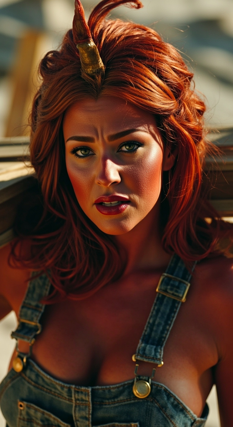 ai character: Amber Orge background