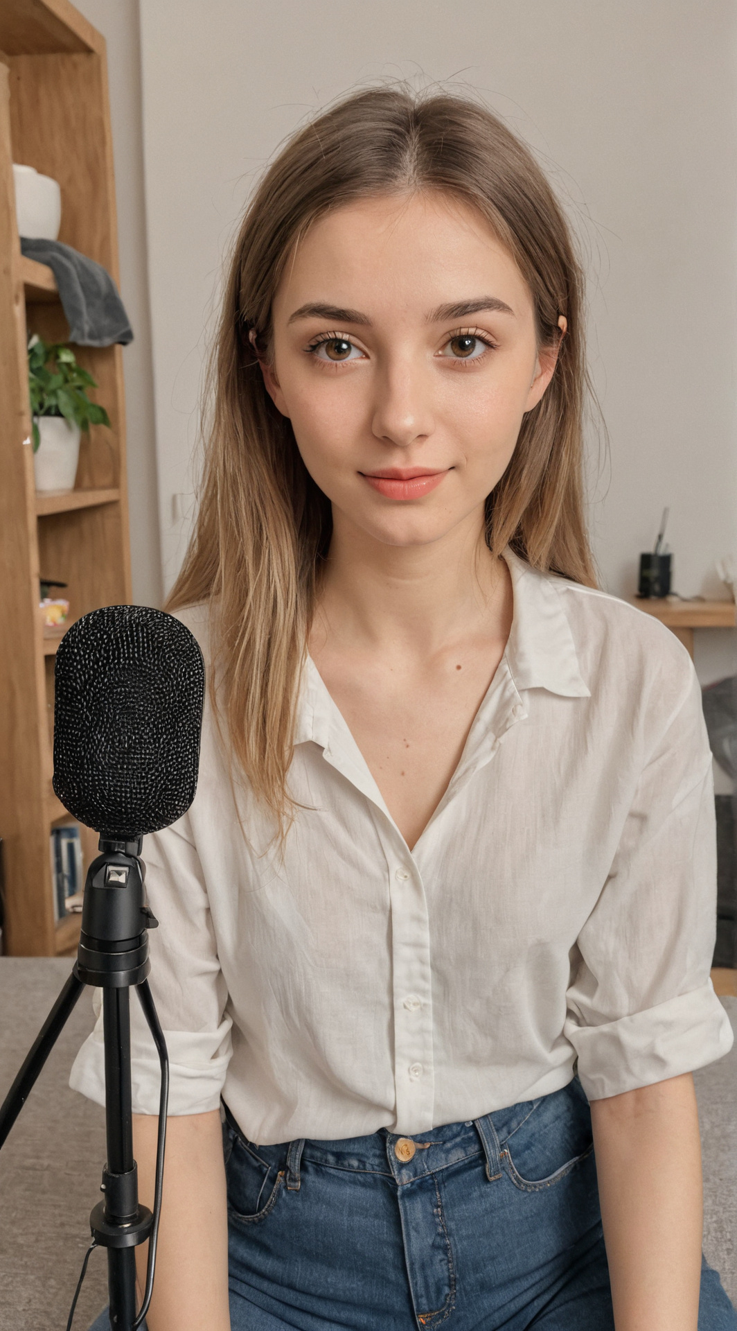 ai character: Giorgia  background