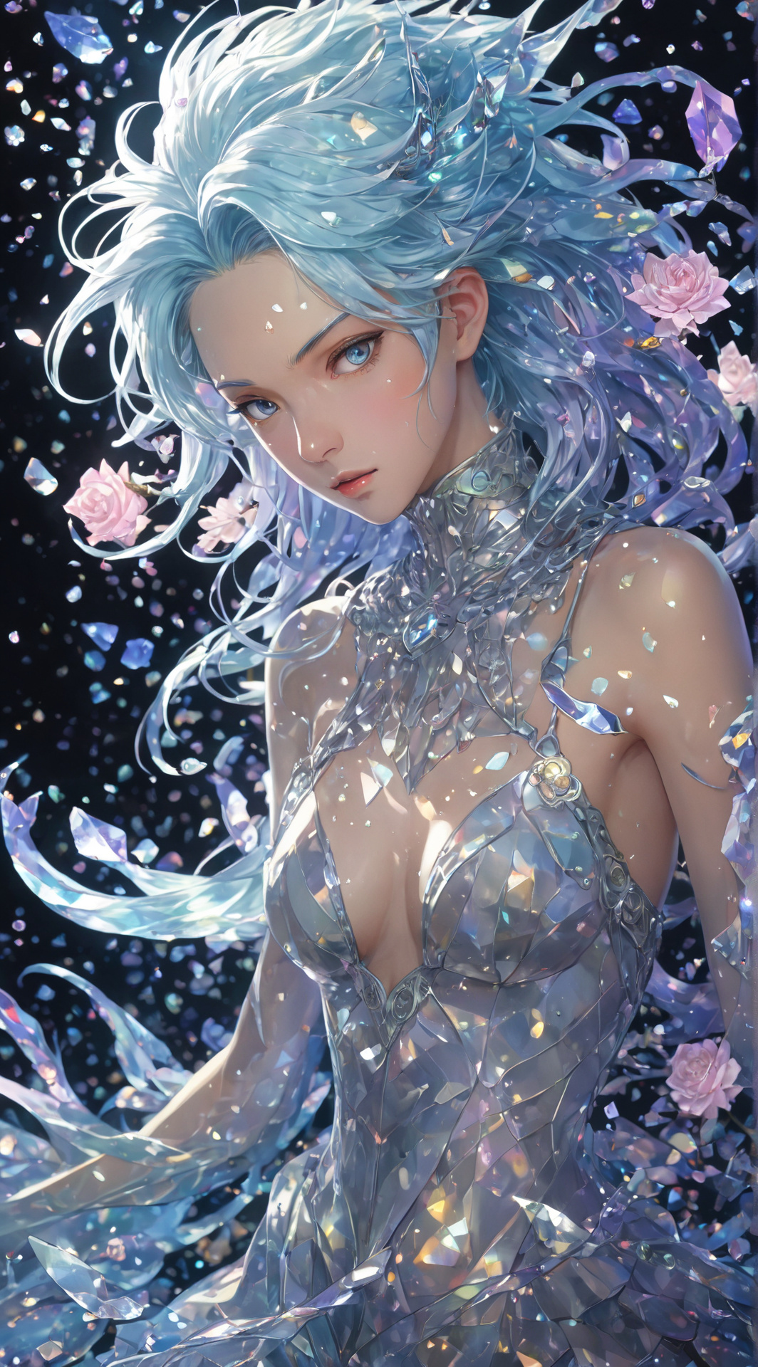 ai character: Queen Vireille background