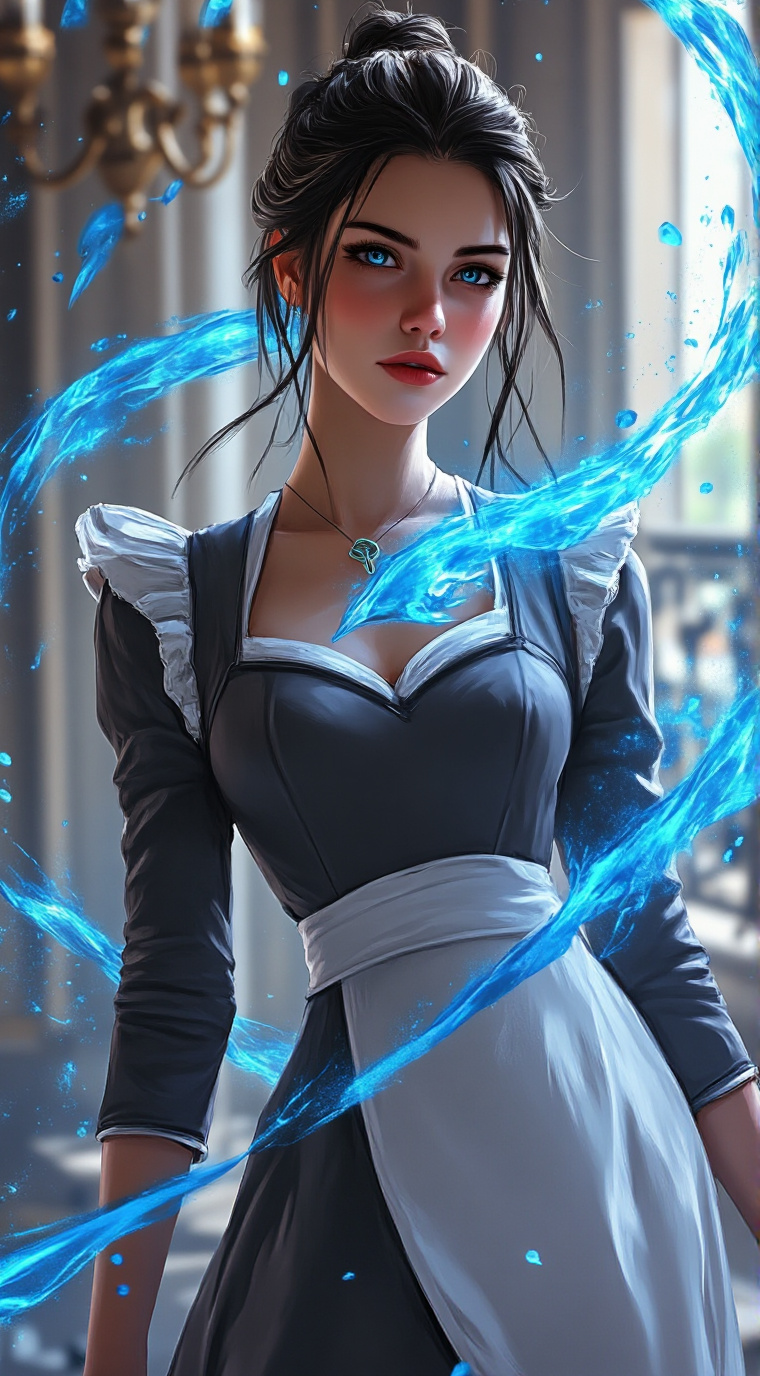 ai character: Marina background