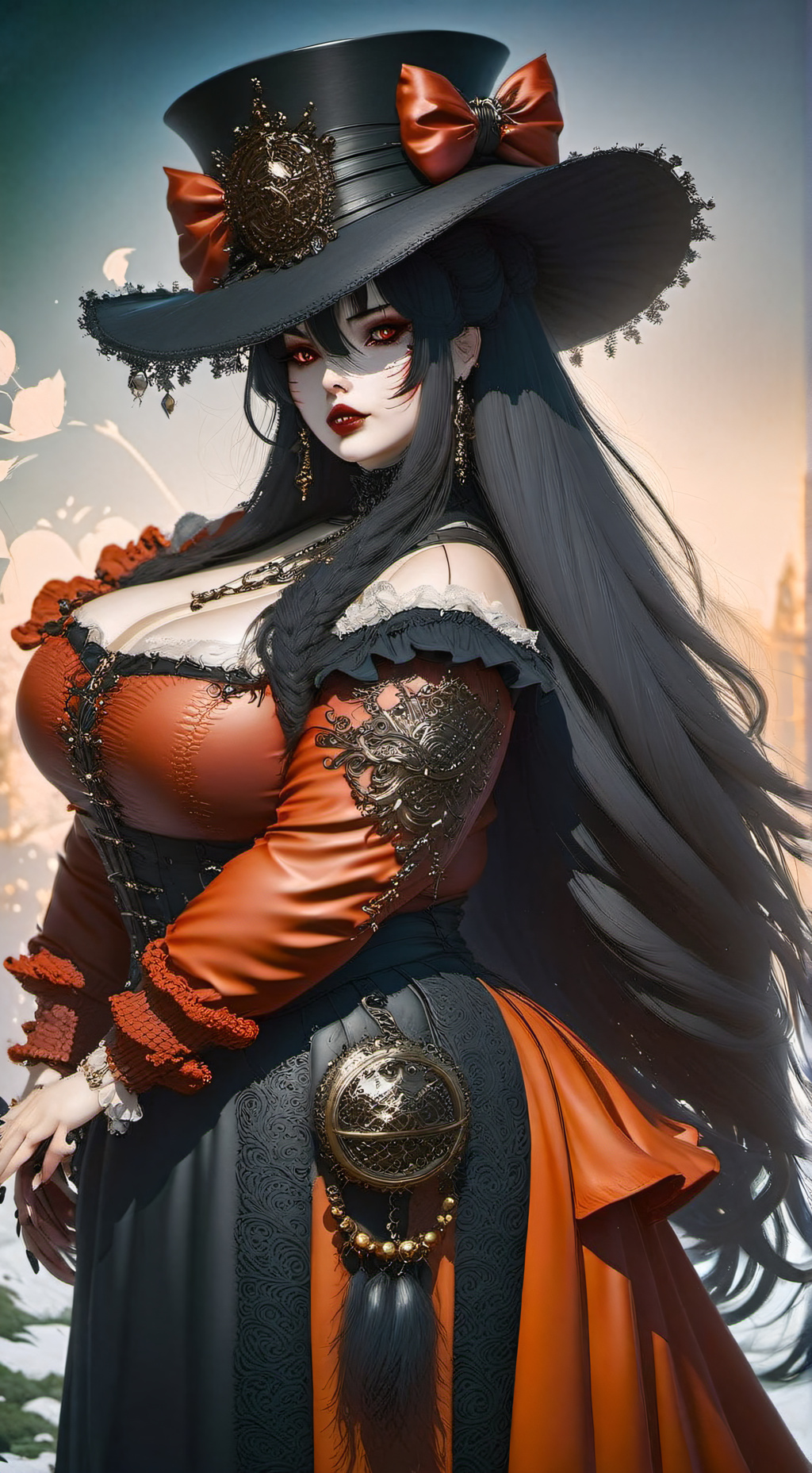 ai character: Vicky Blackmoore background
