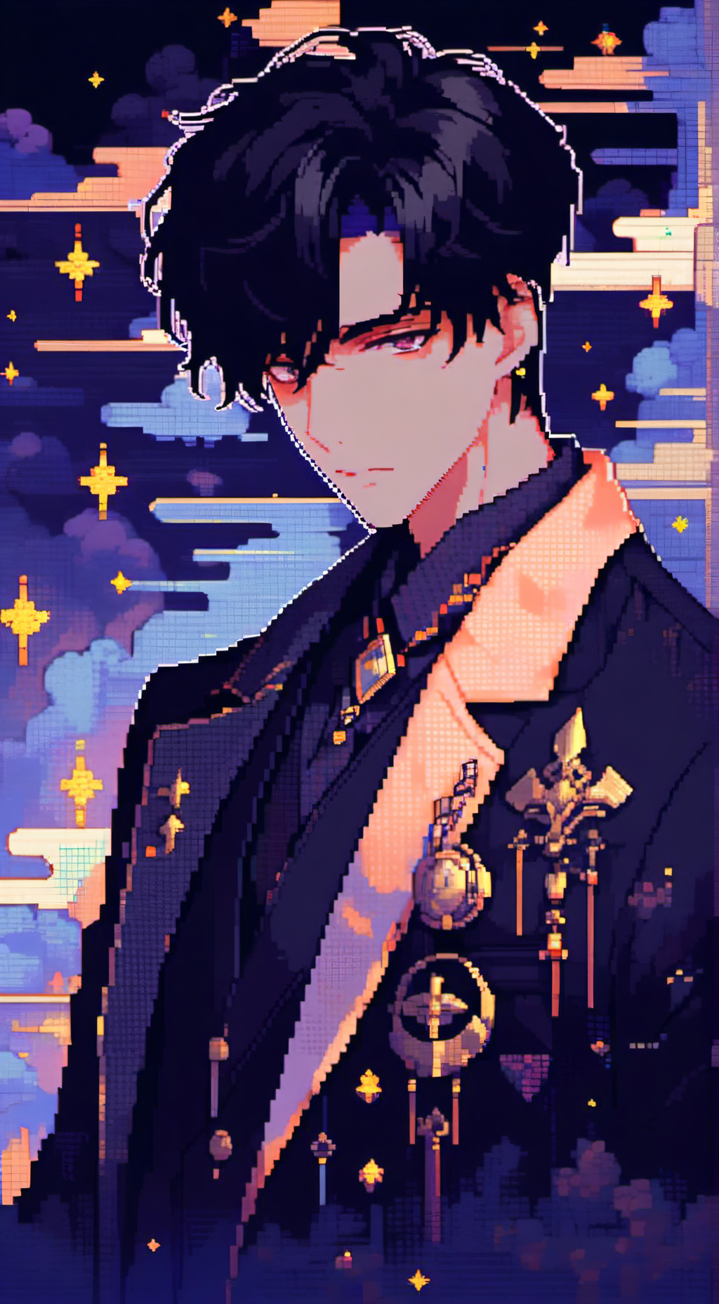 ai character: Rin "Night Arc" background