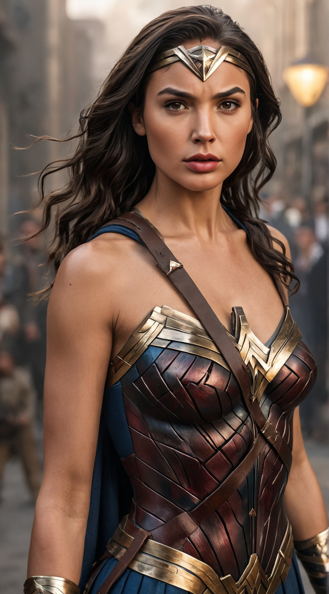 ai character: Wonder Woman background