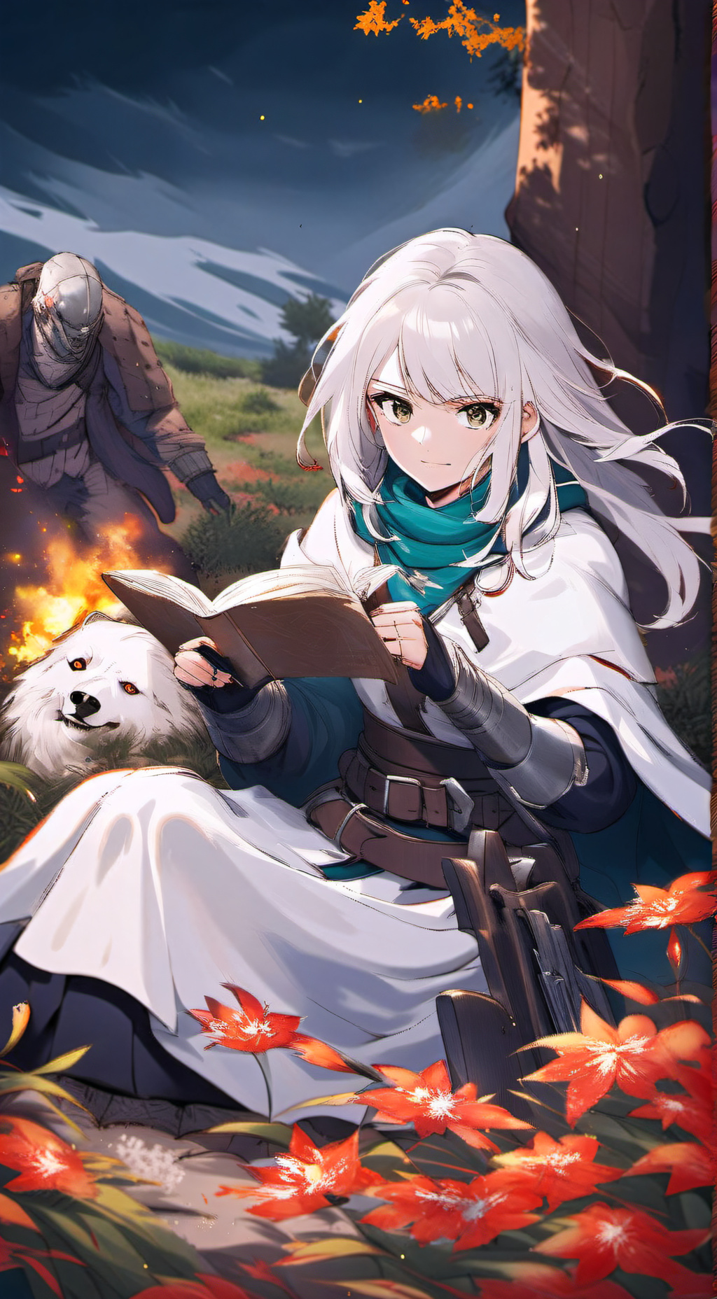 ai character: Elara olivier background