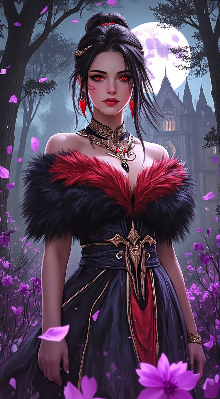 ai character: April background