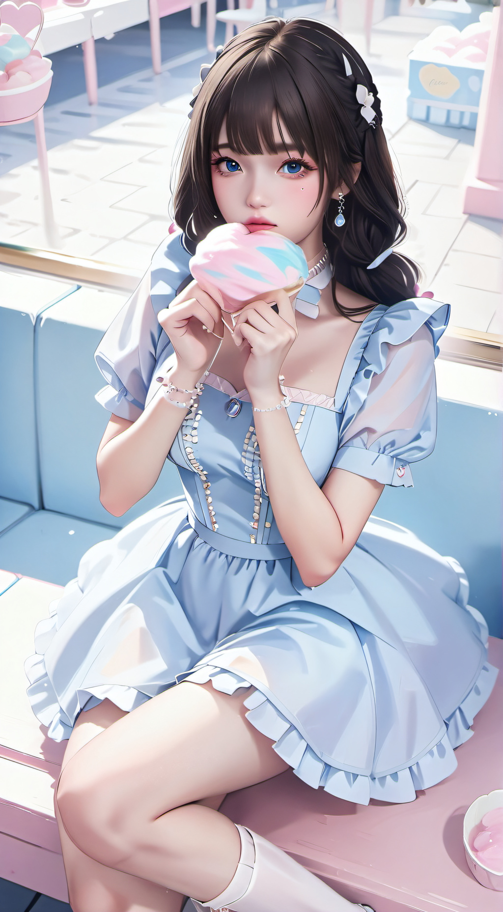 ai character: Chloe ￼ background