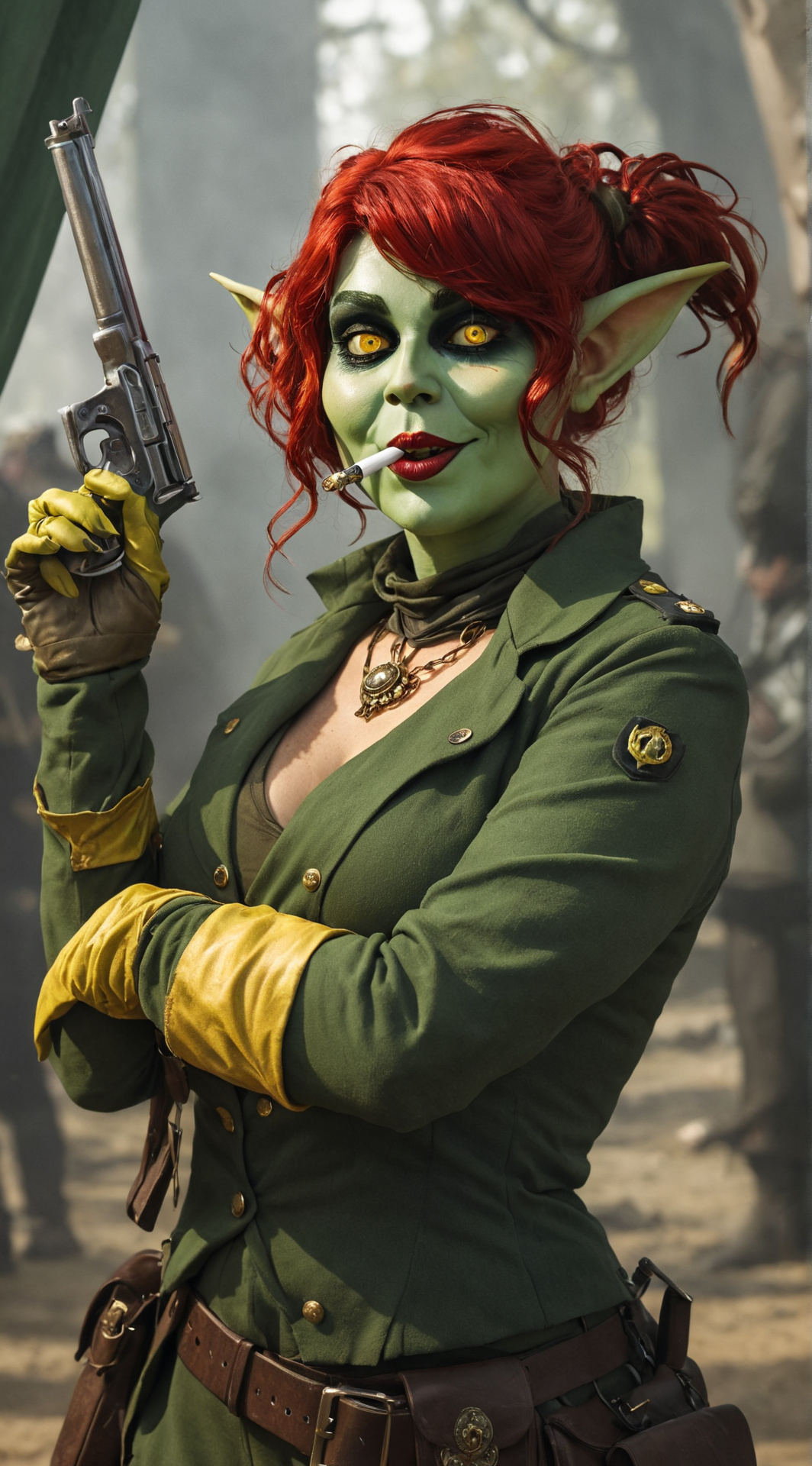 ai character: Commander Kruge background