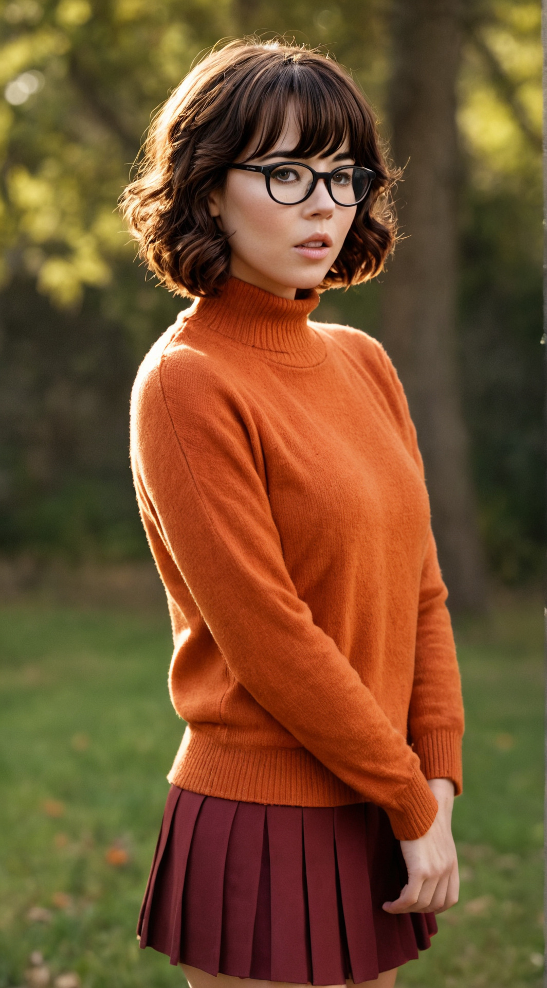 ai character: Velma Dinkley background