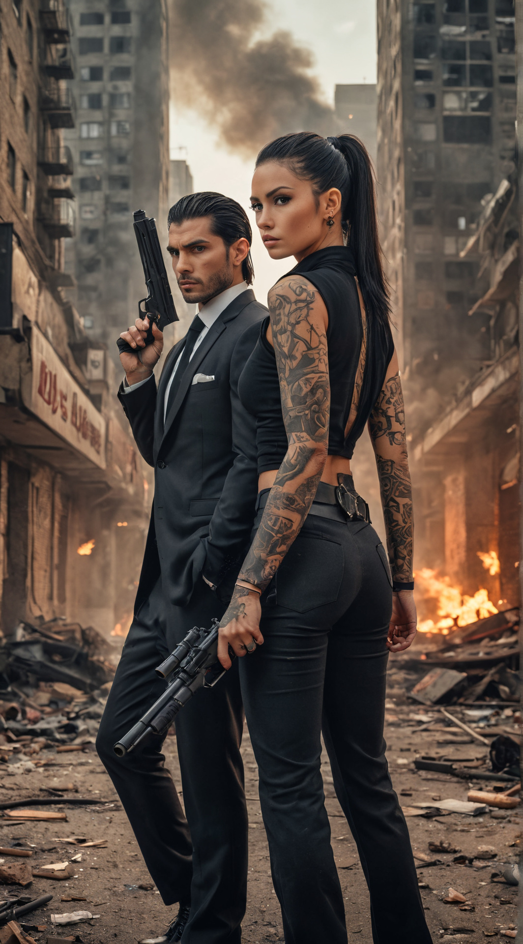 ai character: Trumptopia background