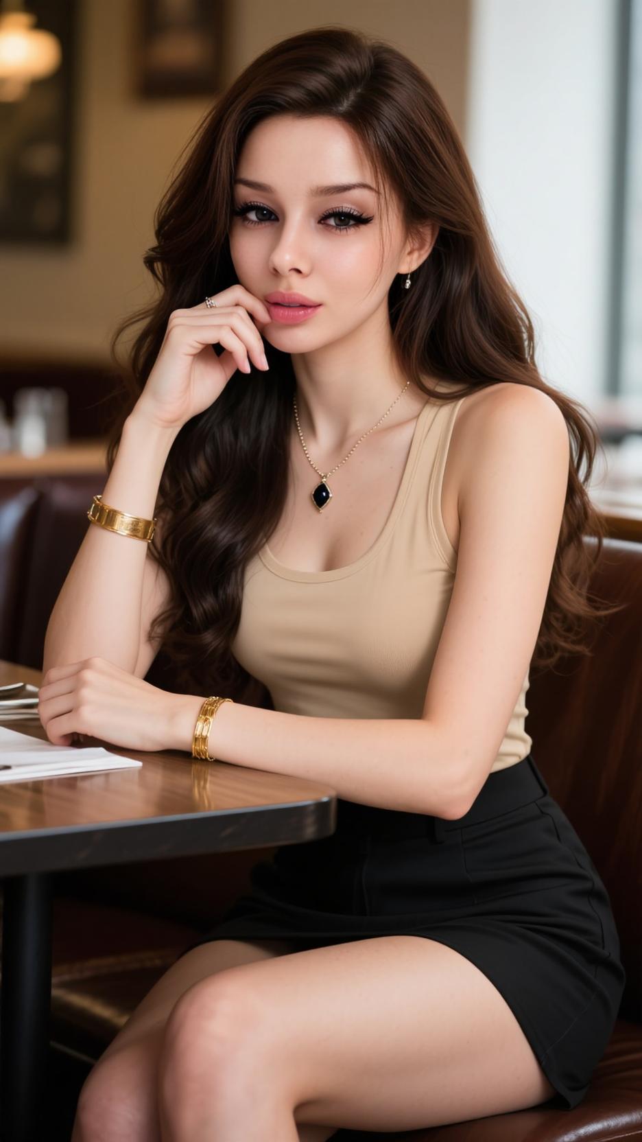 ai character: Mirella background