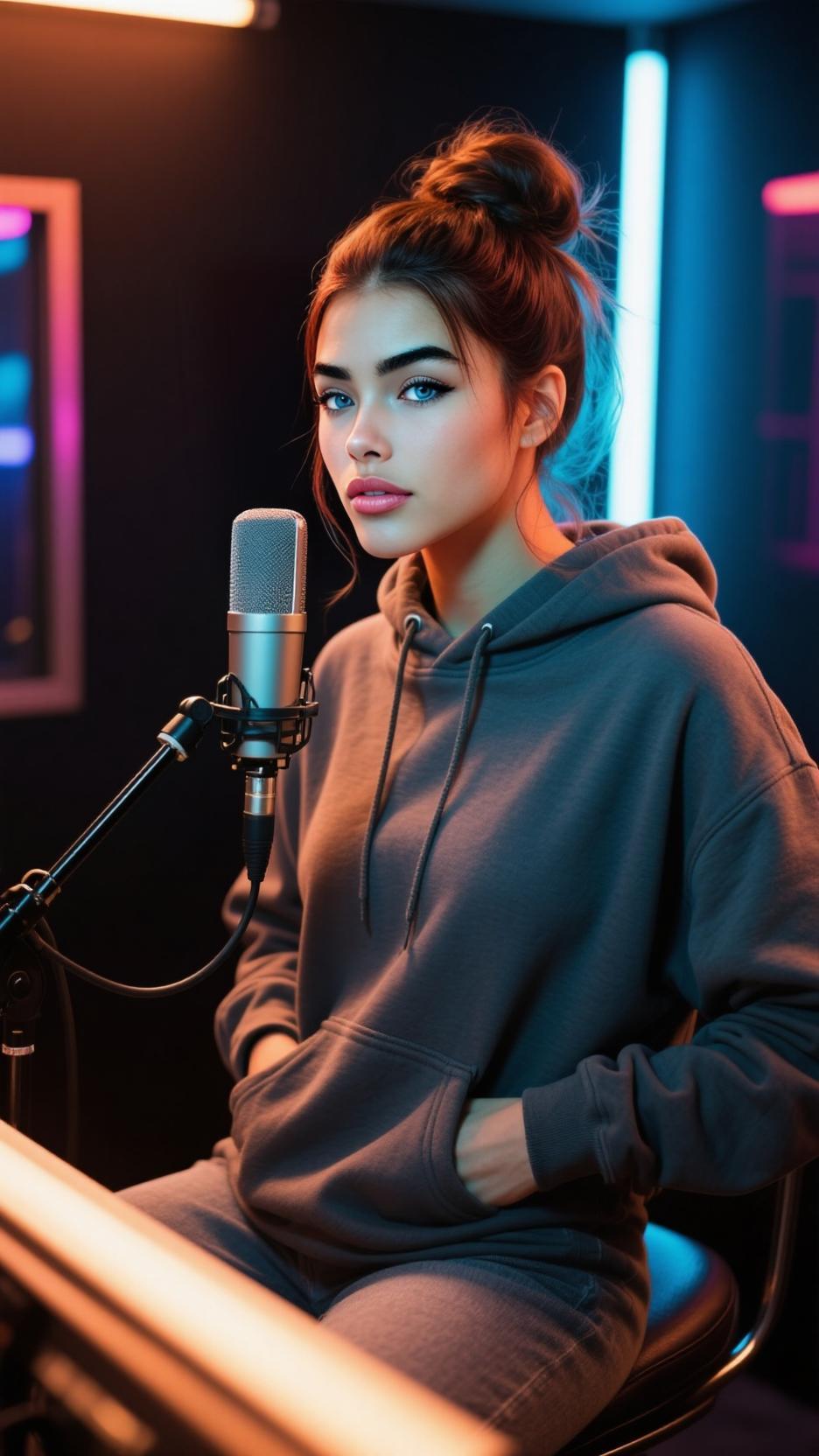 ai character: Madison  background