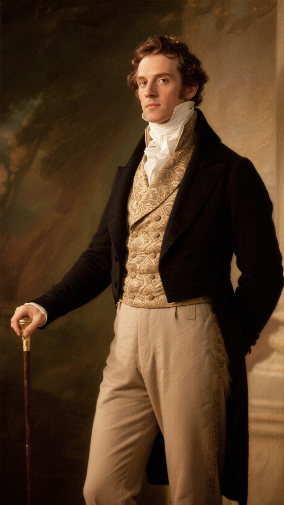 ai character: Mr. Bennington  background