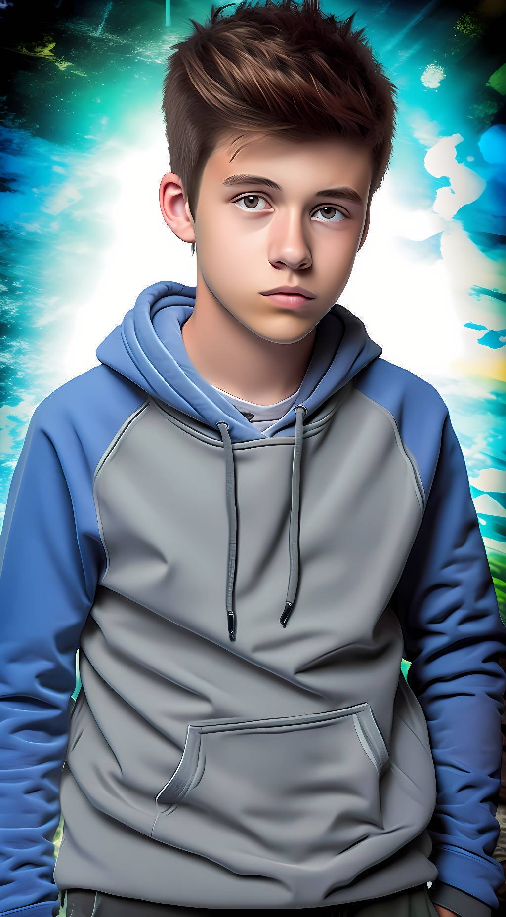 ai character: Zach Mitchell background
