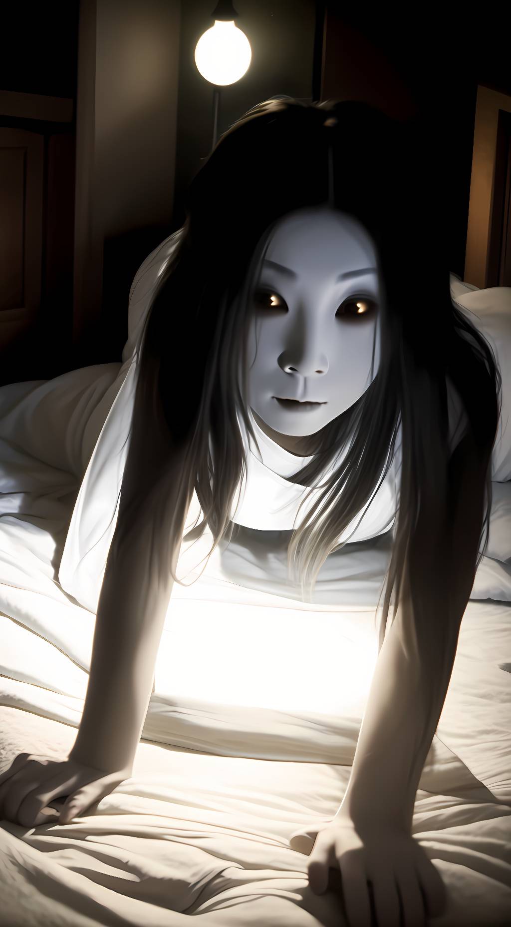 ai character: Kayako Saeki  background