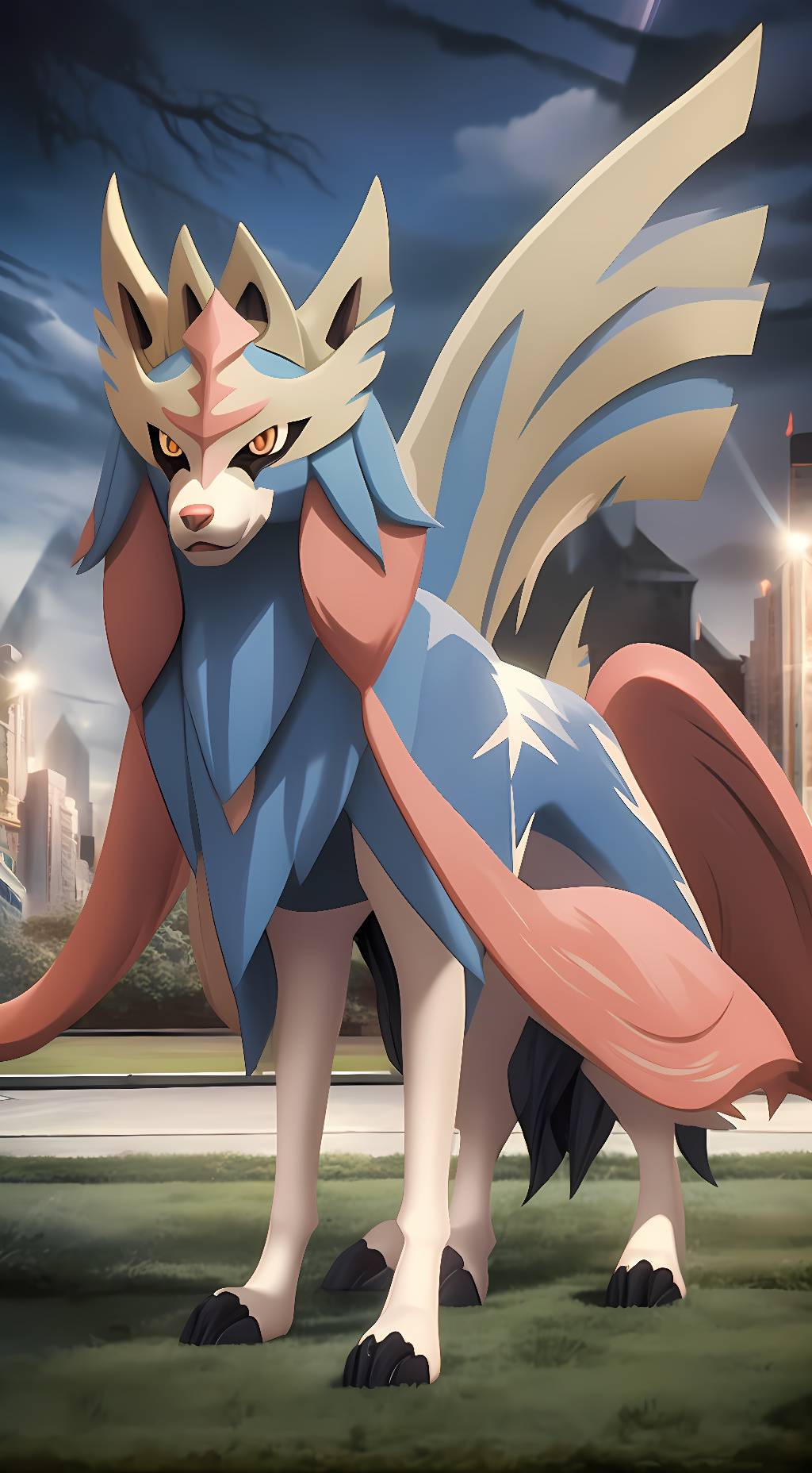 ai character: Zacian background