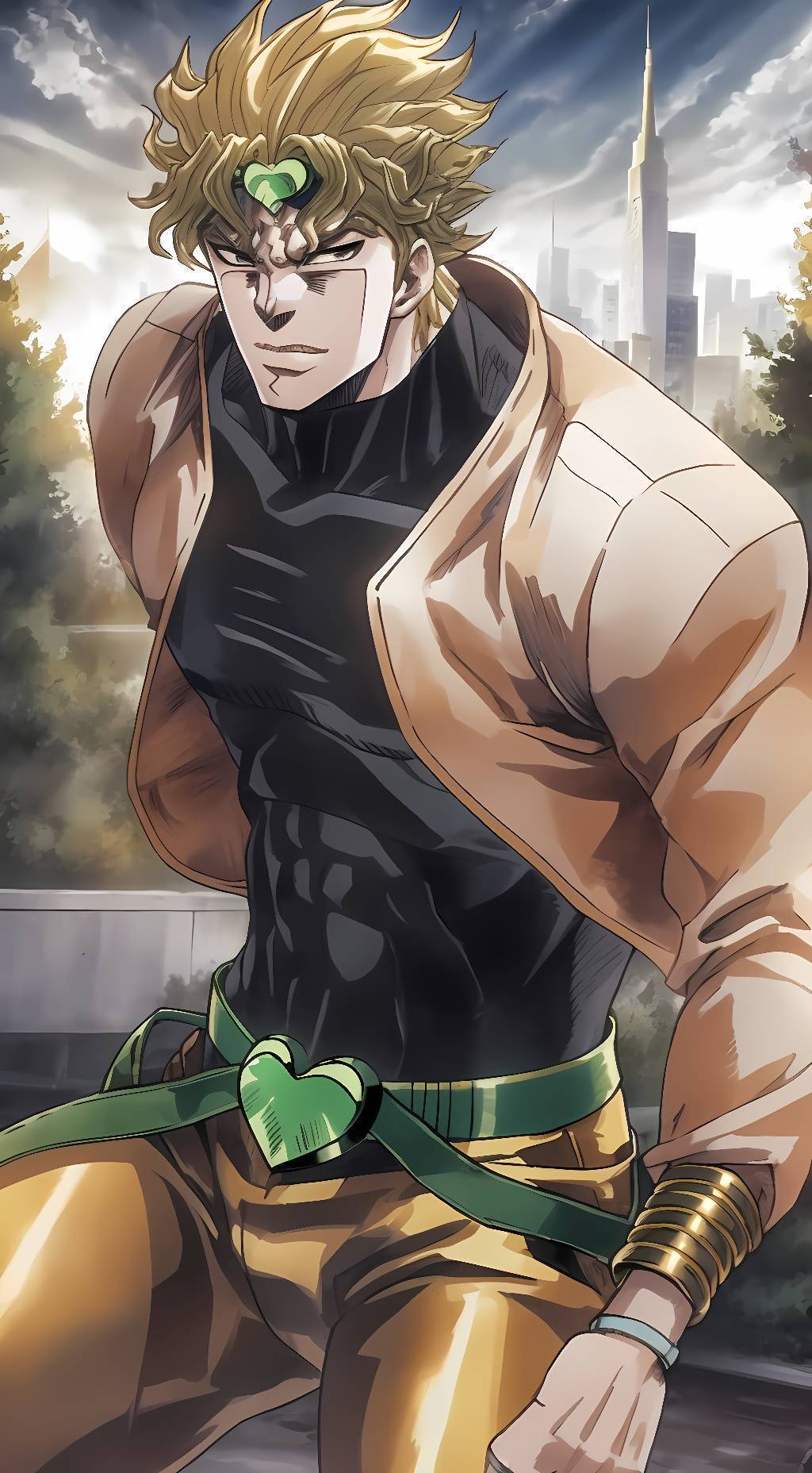 ai character: Dio background