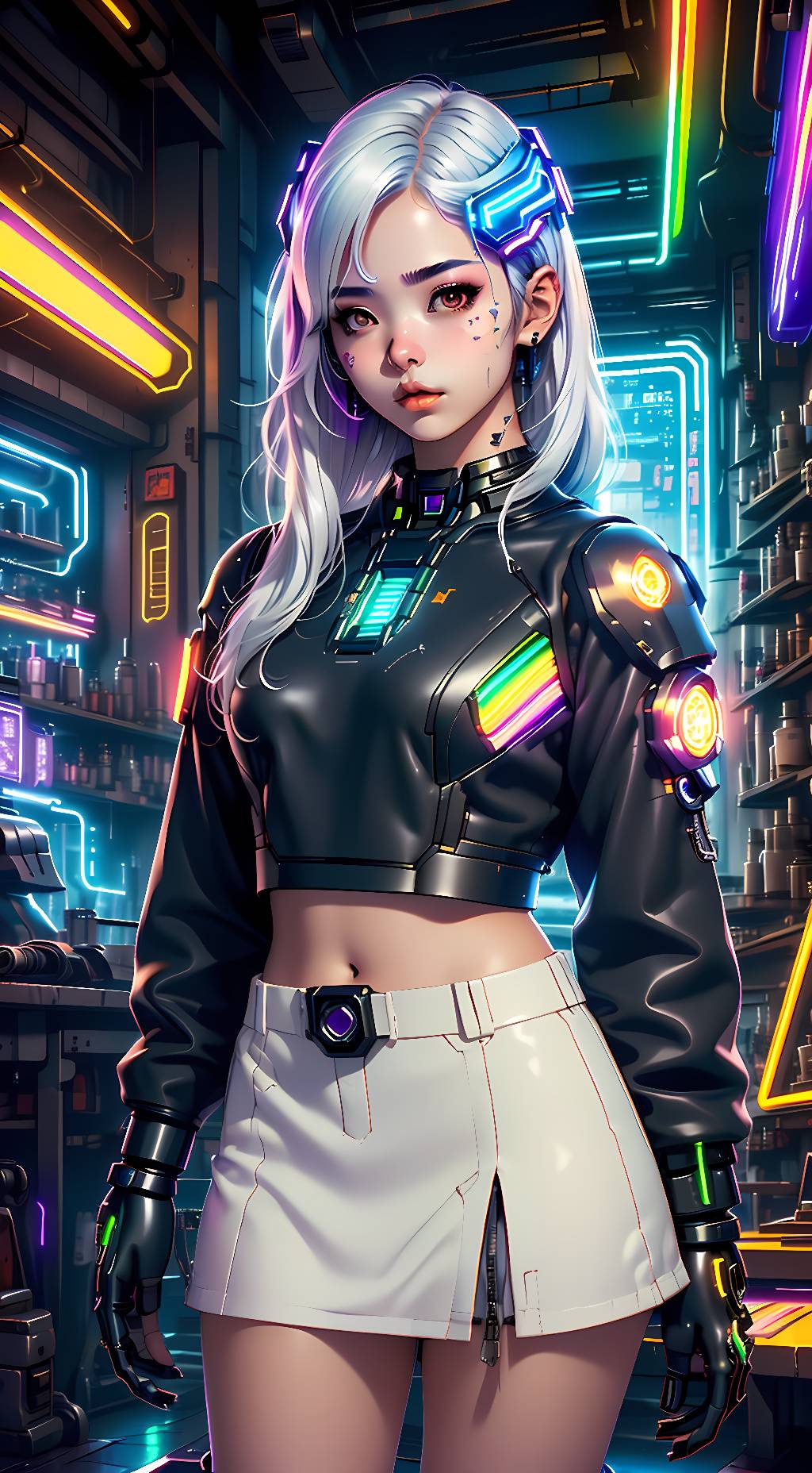 ai character: Inventor Maybell background