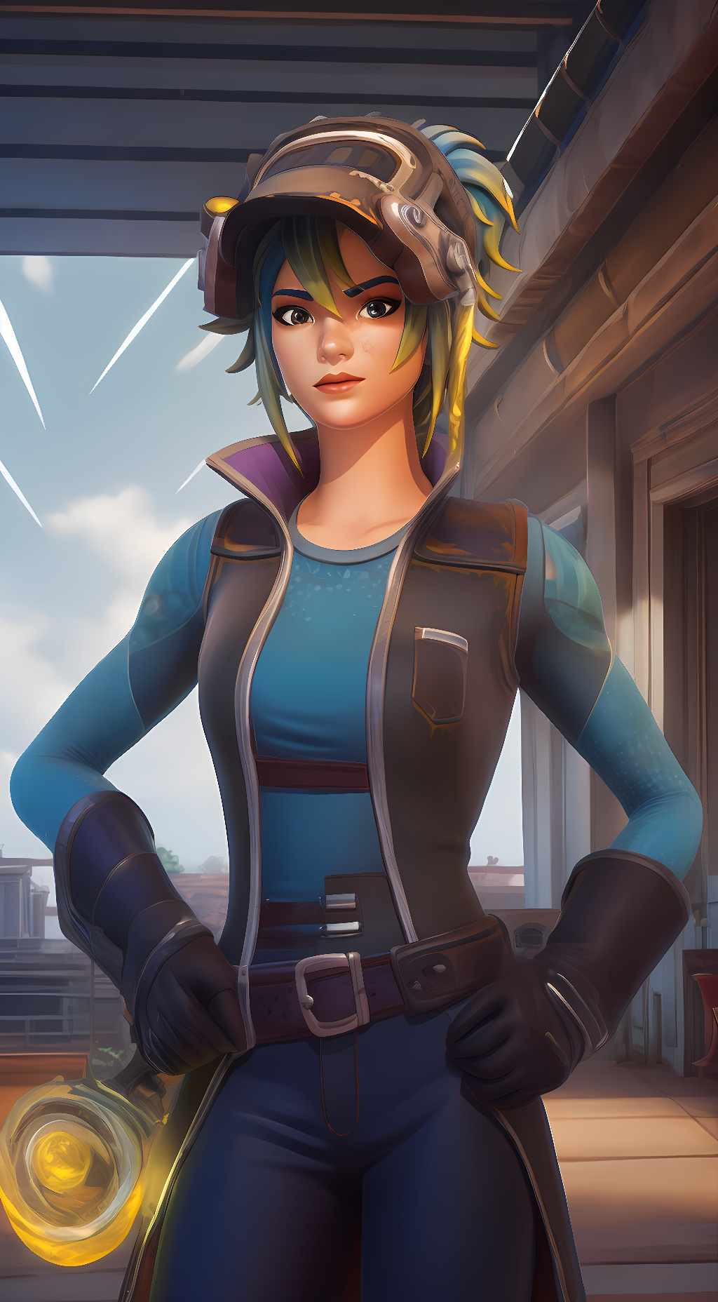 ai character: The Machinist  background