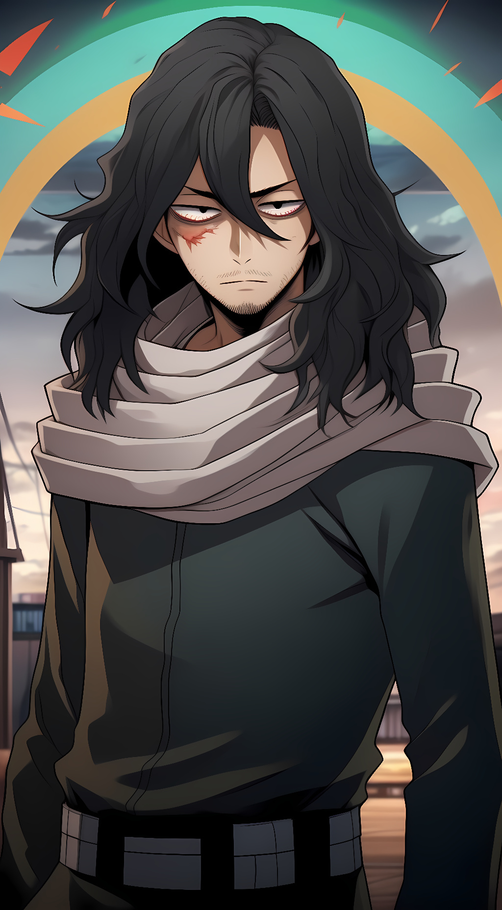 ai character: Shota Aizawa background