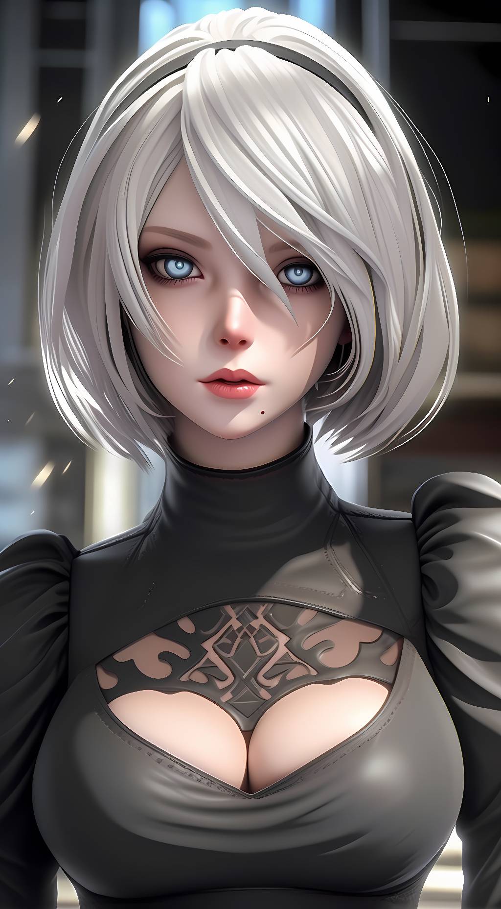 ai character: 2B background