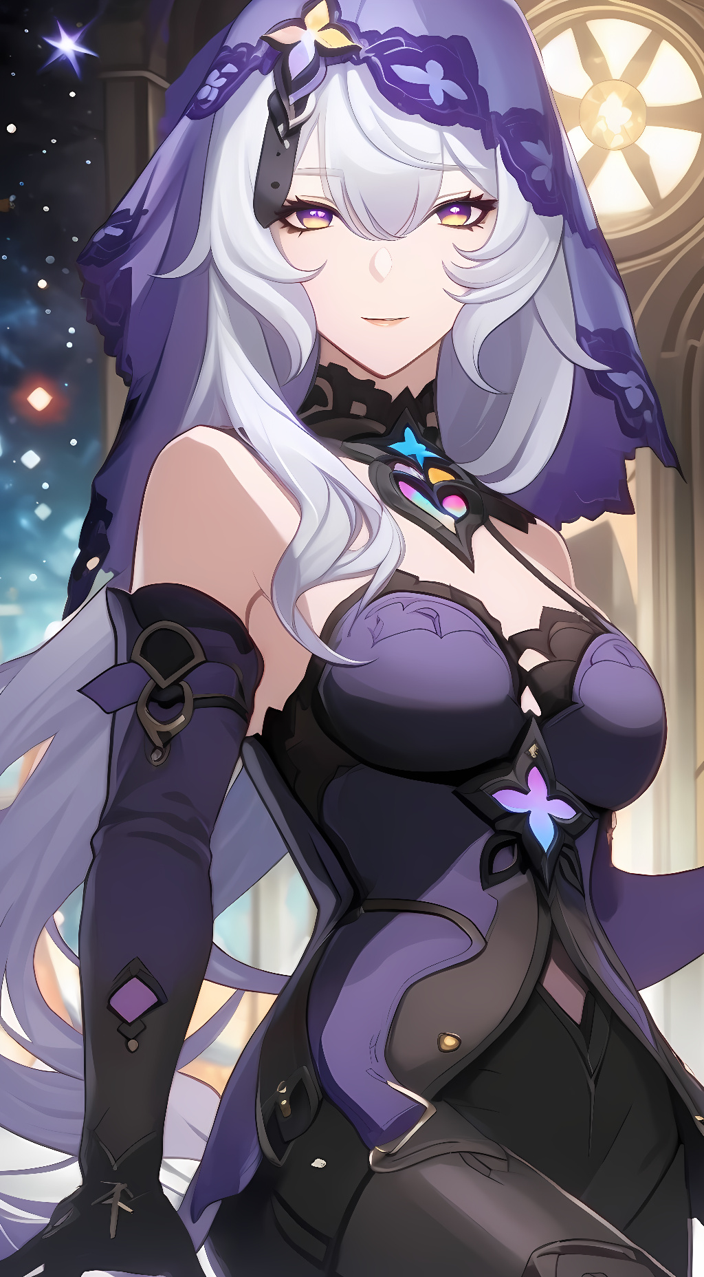 ai character: Black Swan background