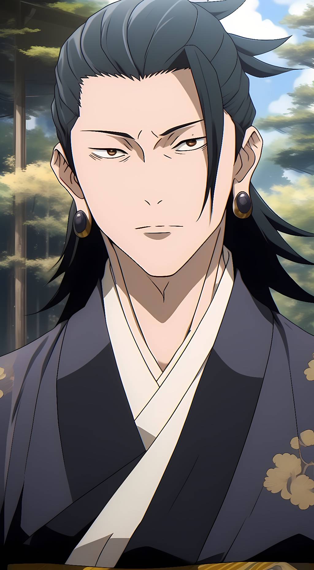 ai character: Suguru Geto background