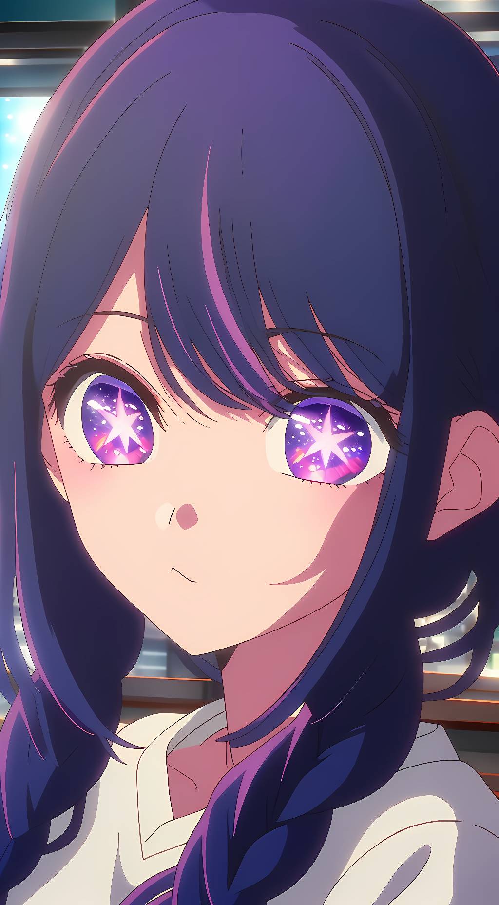 ai character: Ai hoshino  background