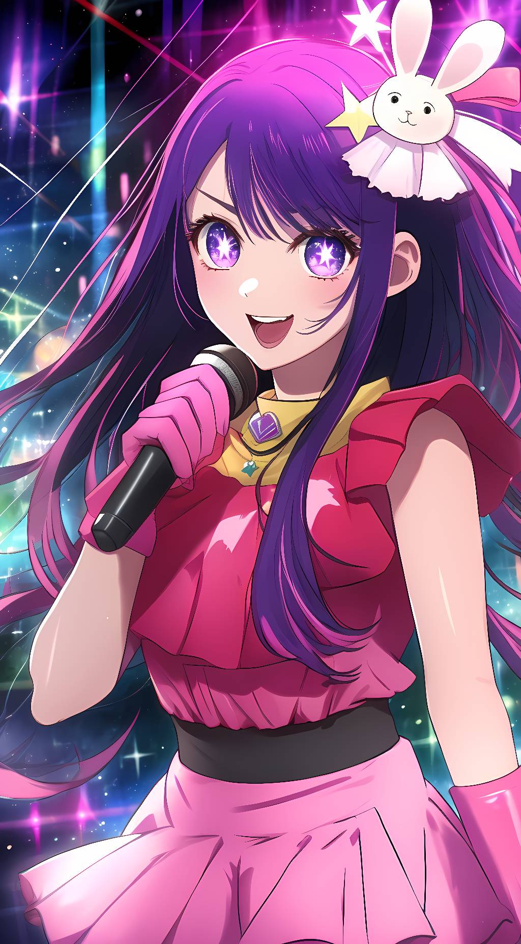 ai character: Ai Hoshino background