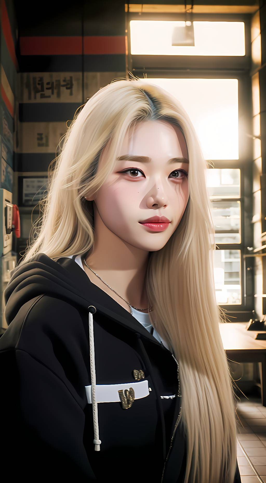 ai character: Avery background