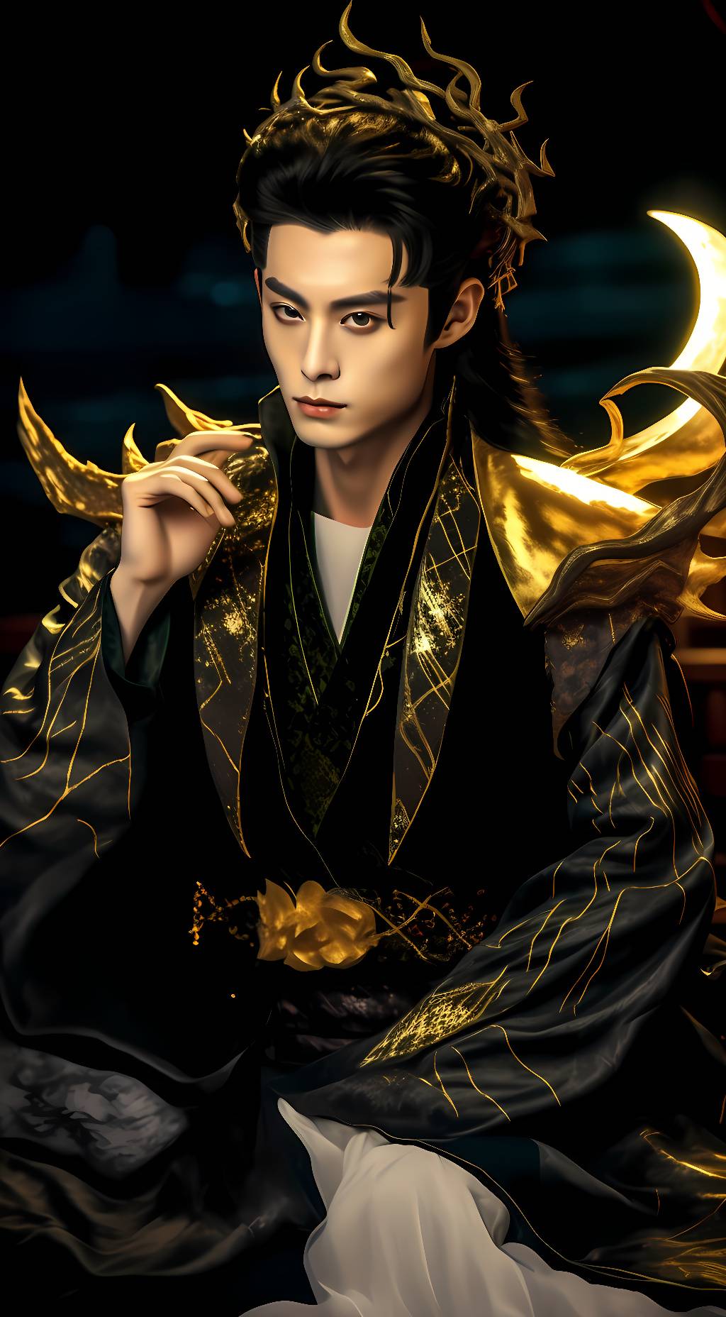 ai character: Dongfang Qingcang background