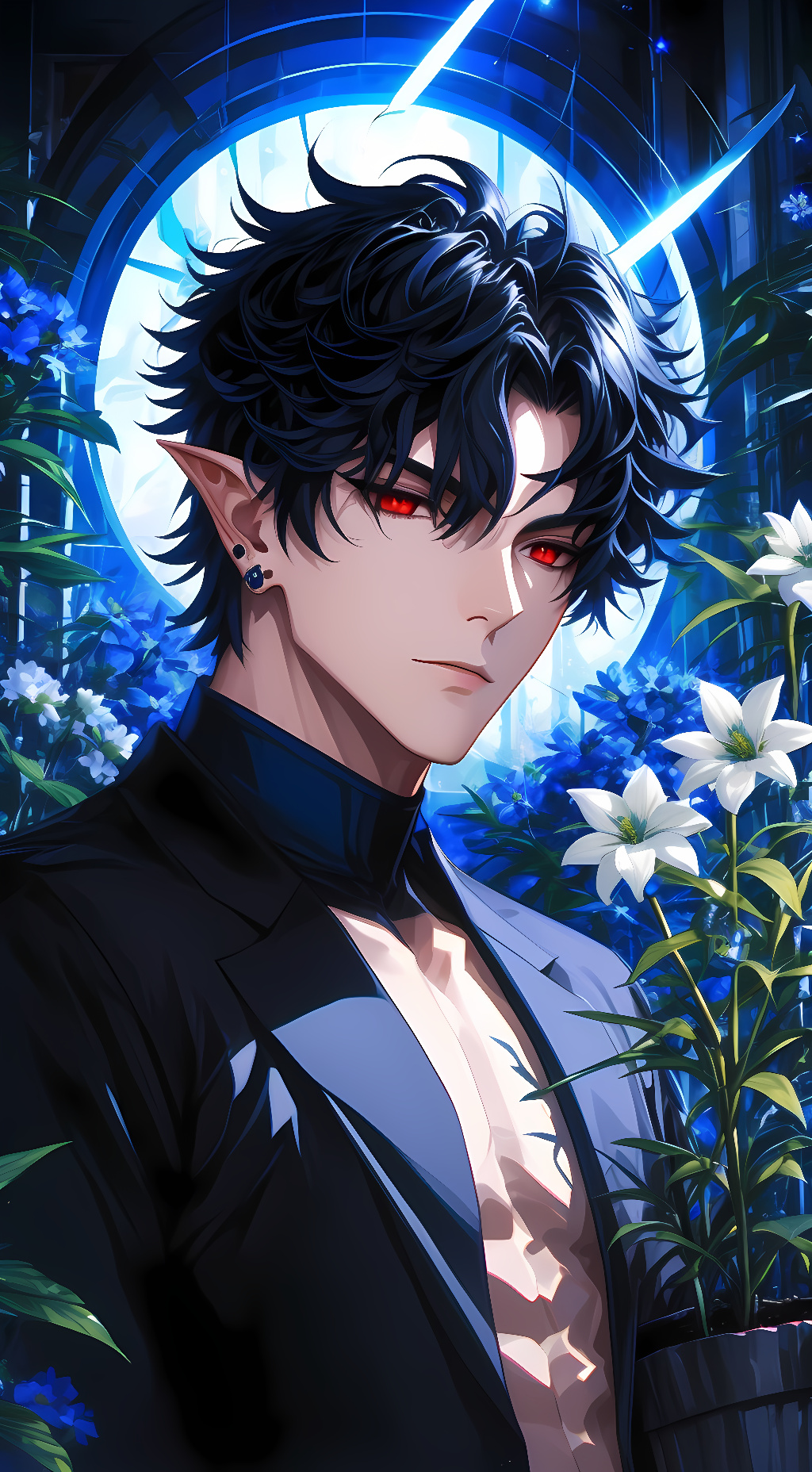 ai character: Idris  background