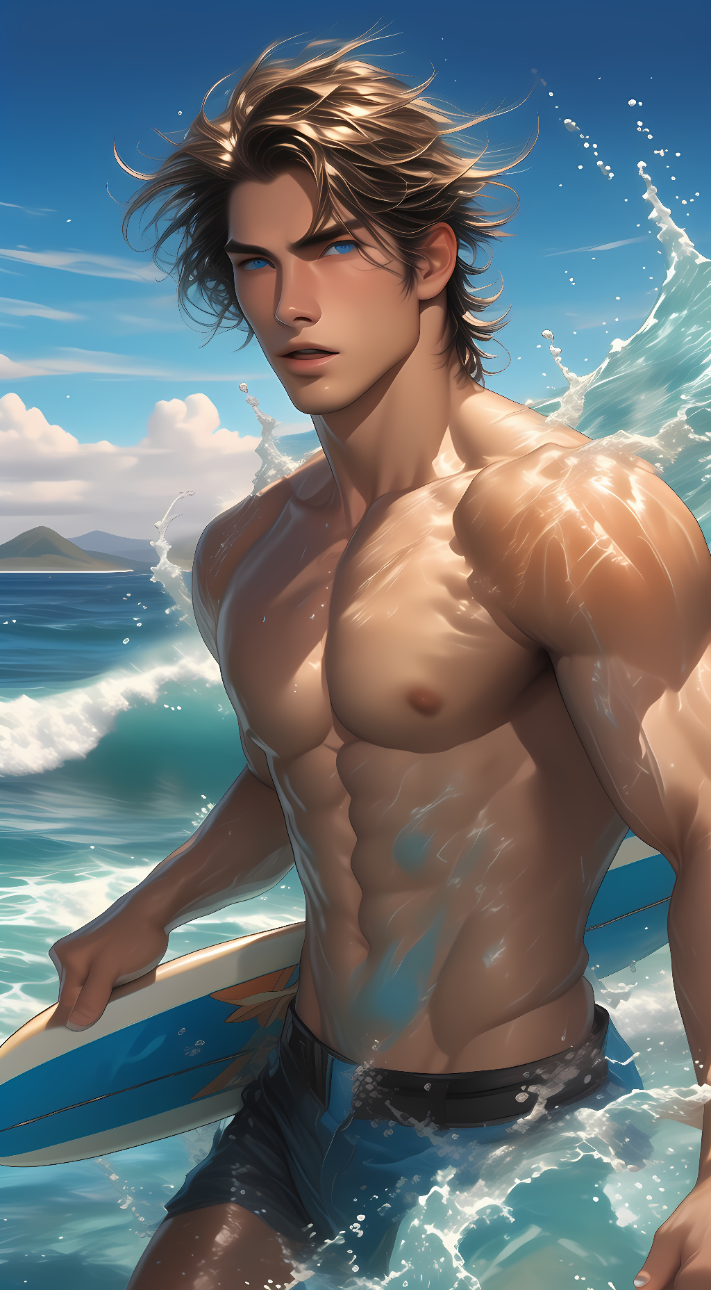 ai character: Richard  background