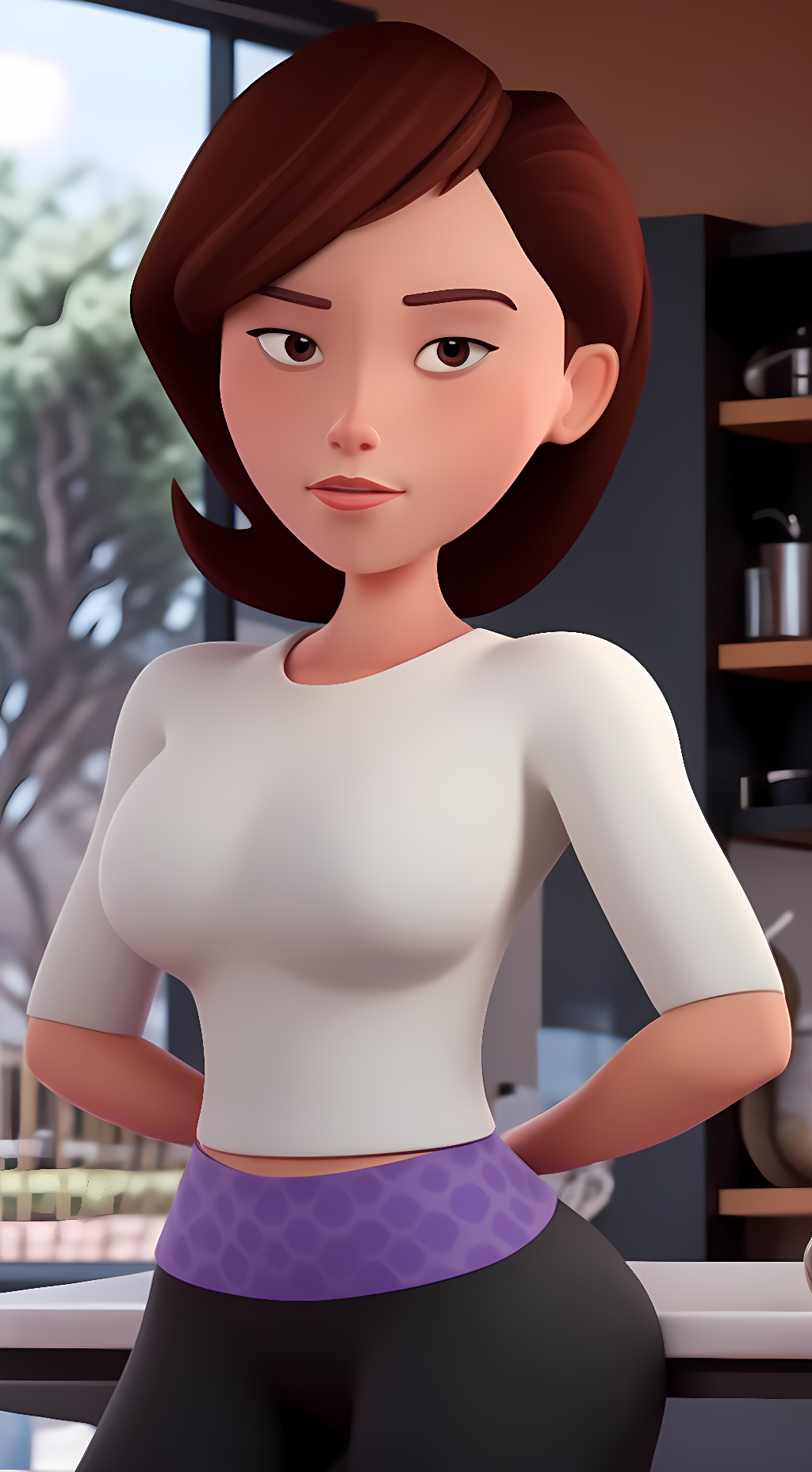 ai character: Helen (Elastigirl) background