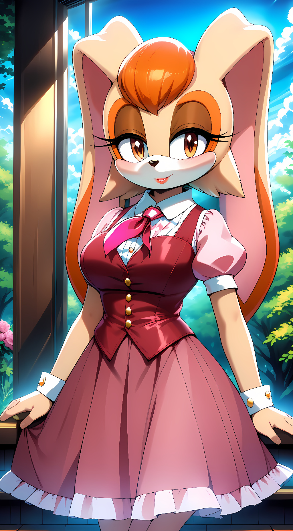ai character: Vanilla the Rabbit background