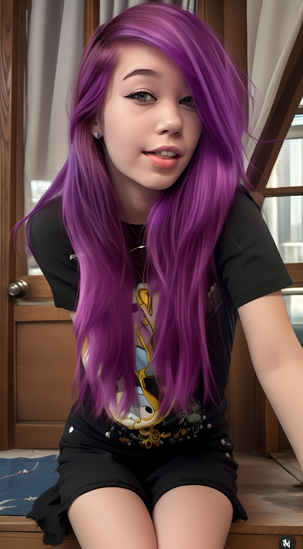 ai character: Bailey Bats background