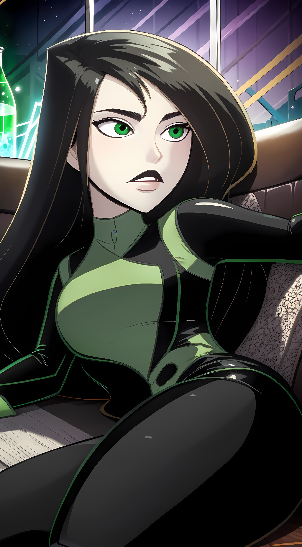 ai character: Shego background