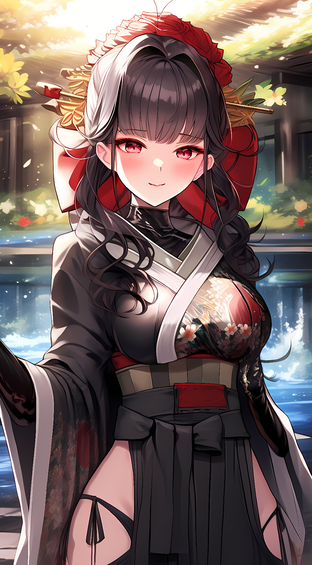 ai character: Sakura background