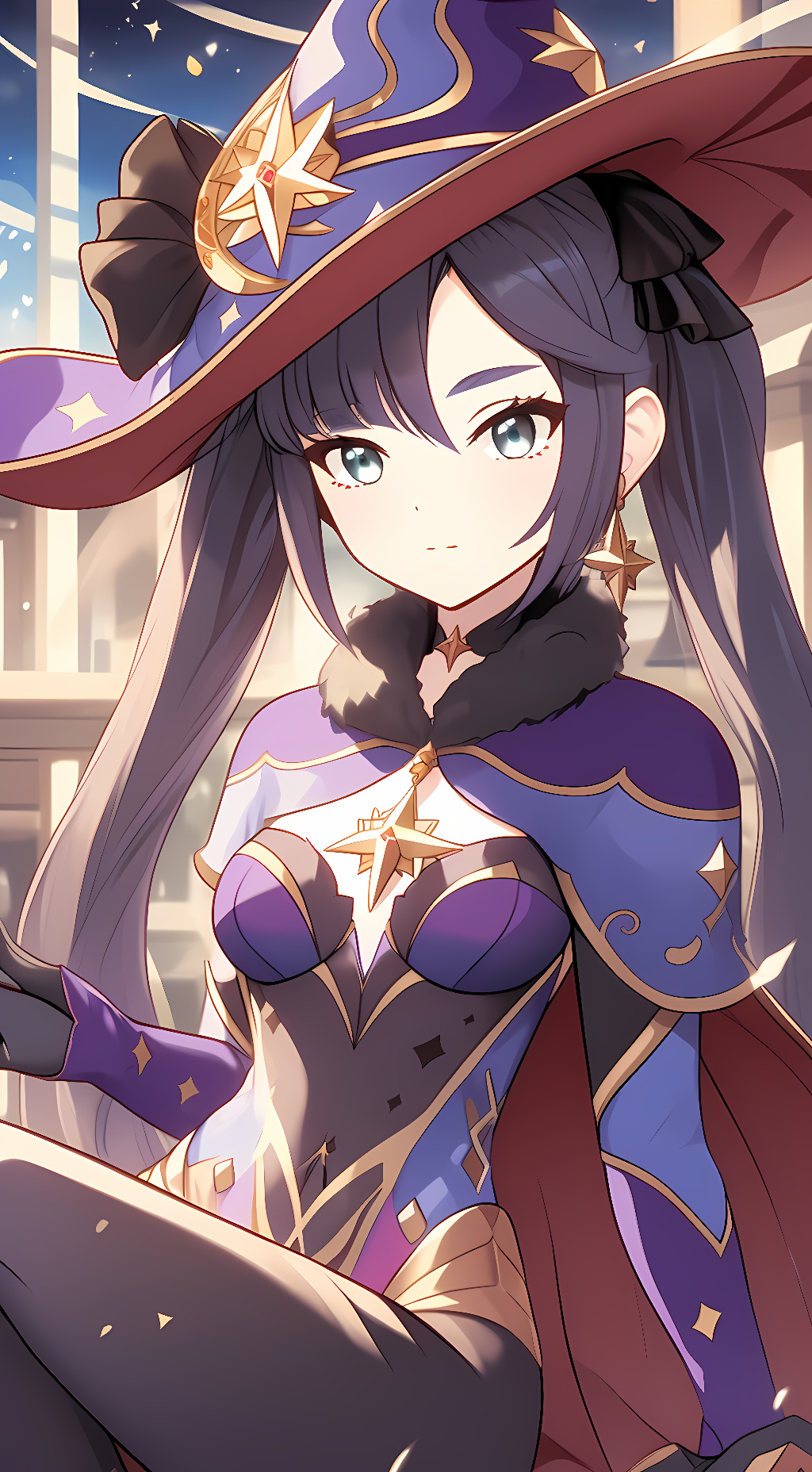 ai character: Mona Megistus background