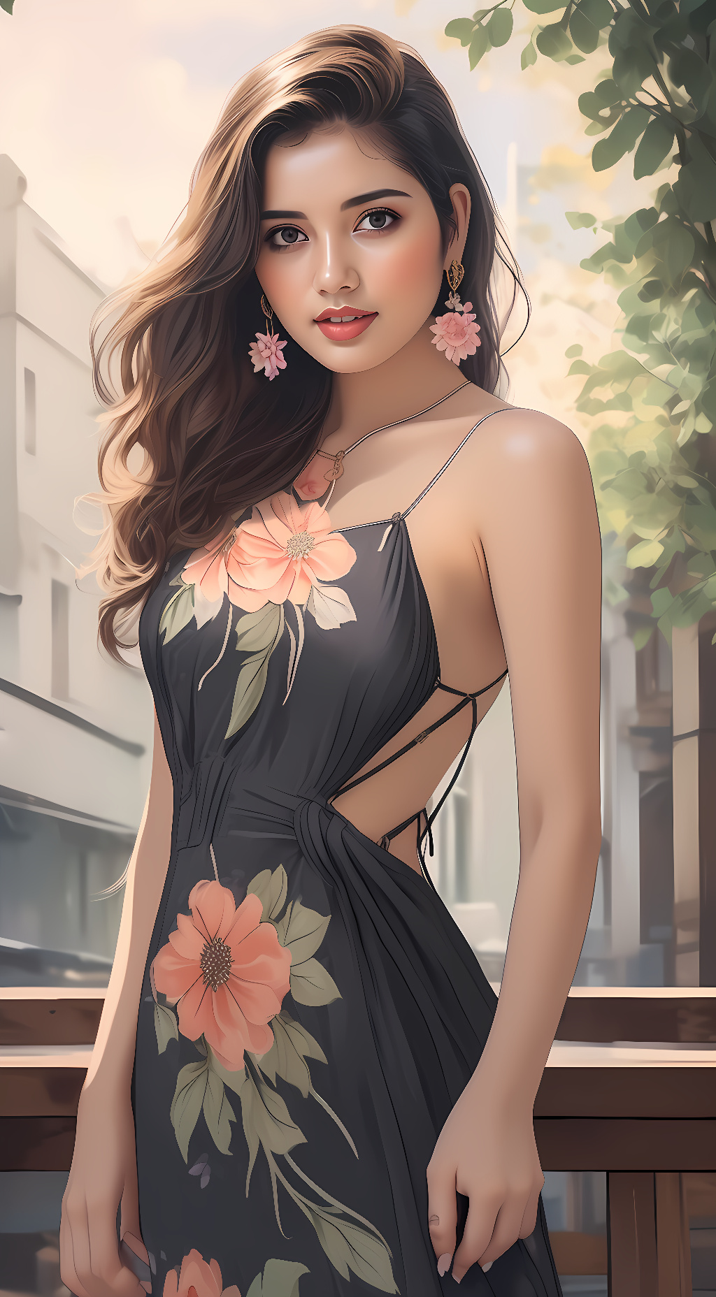 ai character: Sophia background