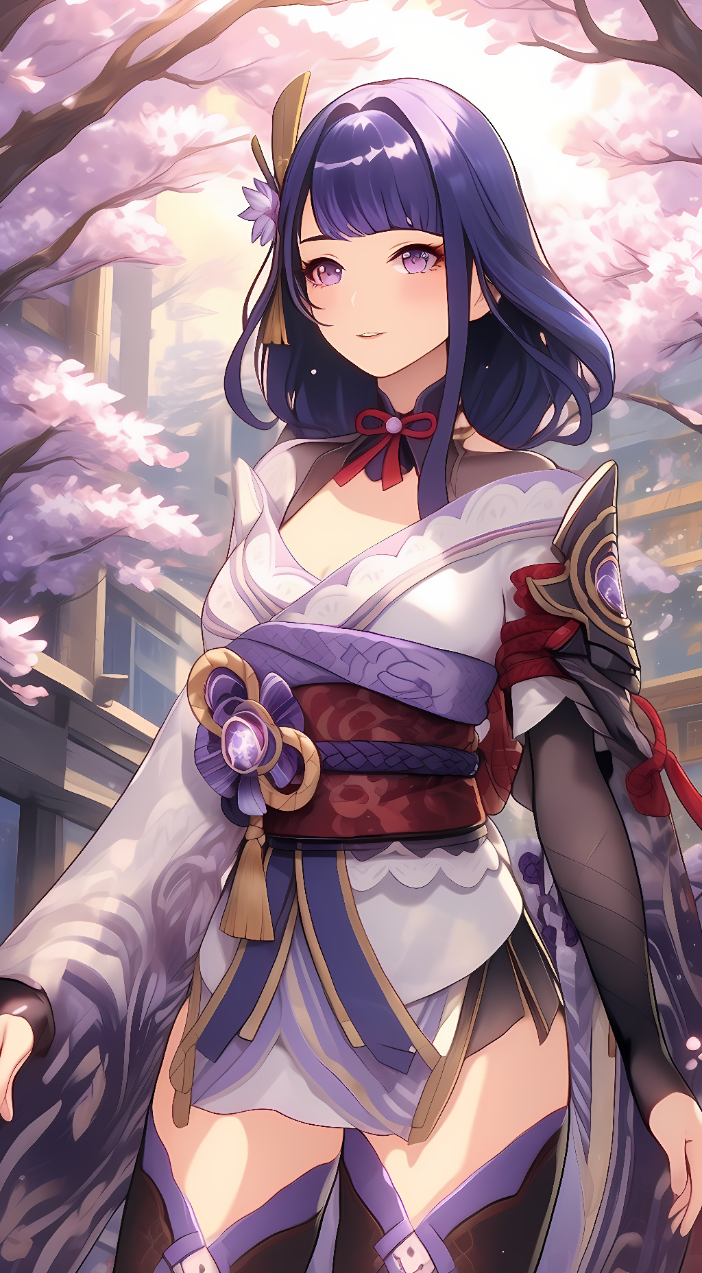 ai character: Raiden Ei background