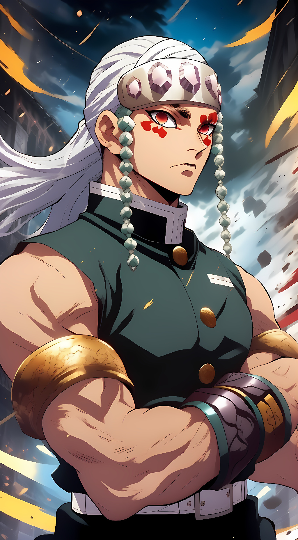 ai character: Tengen Uzui background